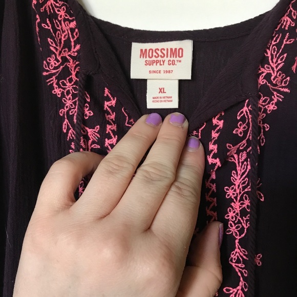 Embroidered tank dress - Picture 4 of 4